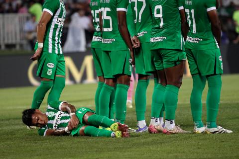 Atlético Nacional confirmó una baja sensible previo a su partido contra Fortaleza