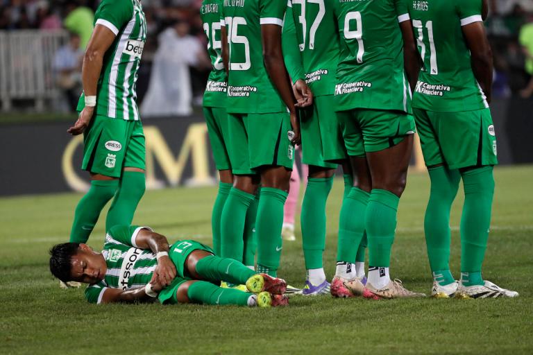 Atlético Nacional confirmó una baja sensible previo a su partido contra Fortaleza