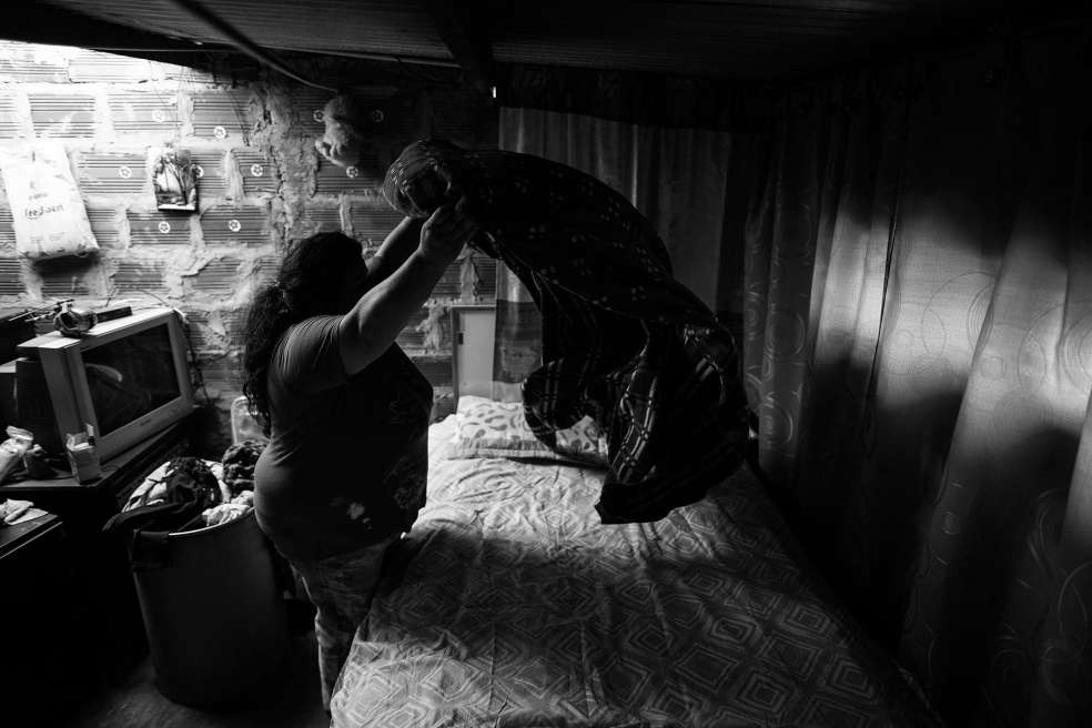 Las mujeres de la Red Petra apenas pueden resolver el día a día.