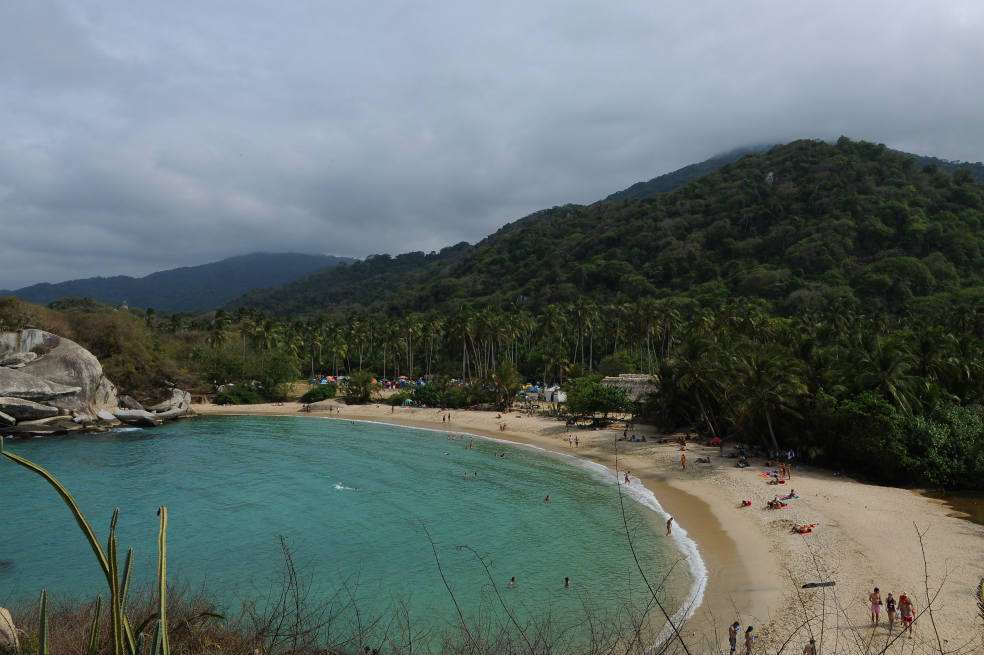 El Parque Tayrona es el área del Sistema de Parques Nacionales que recibe una mayor afluencia de visitantes por año. / Archivo