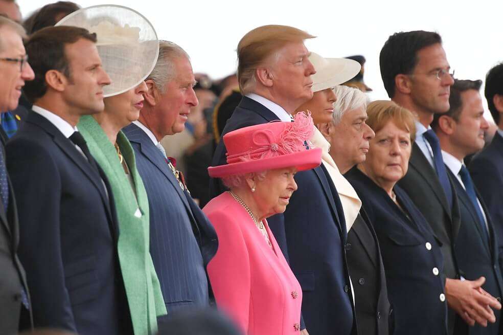 La reunión entre los líderes culminará la gira en Reino Unido de Donald Trump. / AFP