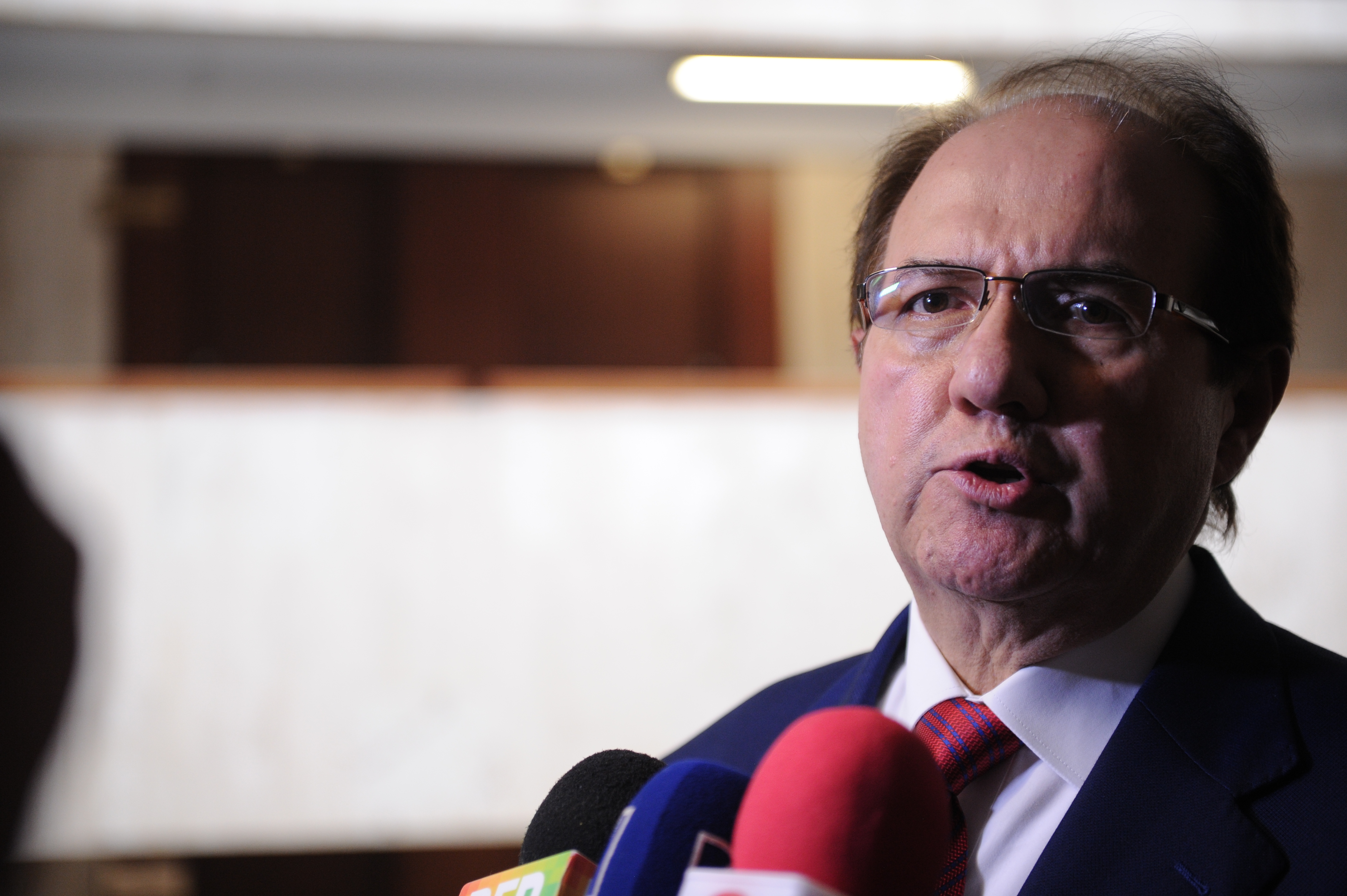 Expresidente de la Corte Suprema de Justicia en audiencia.