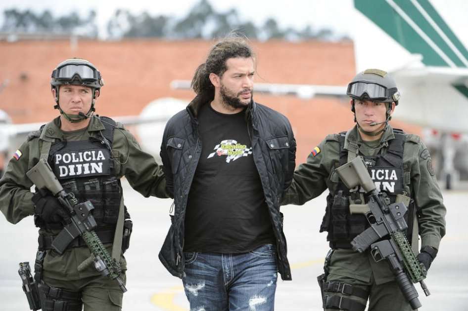 Erickson Vargas Cardona, alias ‘Sebastián’, se convertirá en el primer jefe de una banda criminal en ser extraditado a los Estados Unidos. / Óscar Pérez