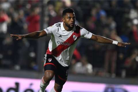 Video: asistencia de Quintero y gol de Borja para la victoria de River Plate
