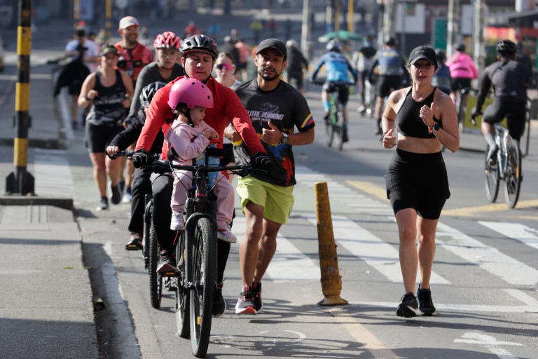 Trotadores, los nuevos usuarios de la ciclovía