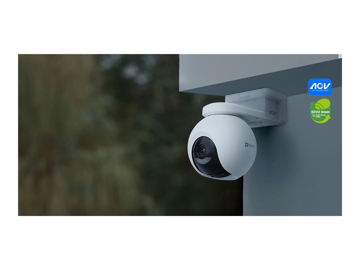 La EZVIZ HB8 Pro 4K tiene un lente con movimiento de 360° en las cuatro direcciones.