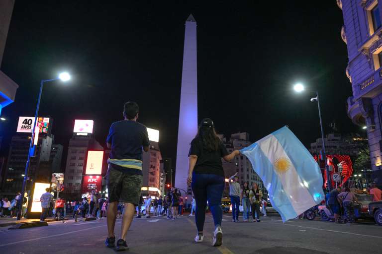 Triunfo argentina Milei