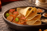 Receta del día: fajitas de camarón