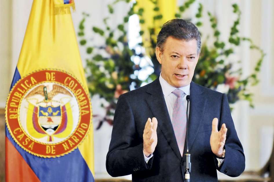 El presidente Juan Manuel Santos les hizo un fuerte llamado de atención a los funcionarios de la Rama Judicial. / Presidencia