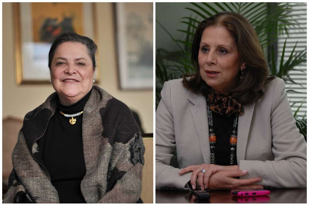 Clara López Obregón. / David Campuzano Sonia Durán de Infante. / Daniel Gómez