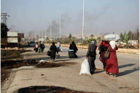 38 civiles muertos en dos días por ataques en Alepo, Siria