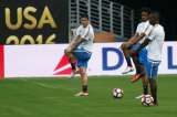 Colombia llegó a Chicago para preparar el partido contra Chile
