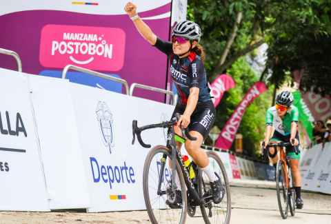 La ecuatoriana Esther Galarza dio el golpe en la Vuelta a Colombia Femenina