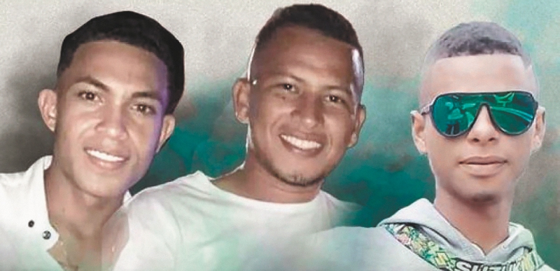 La Fiscalía legalizó la captura de diez de los once sospechosos de la muerte de tres jóvenes en Chochó (Sucre).