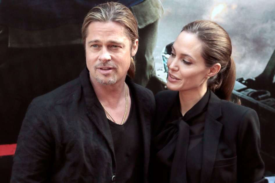 Brad Pitt y Angelina Jolie.
