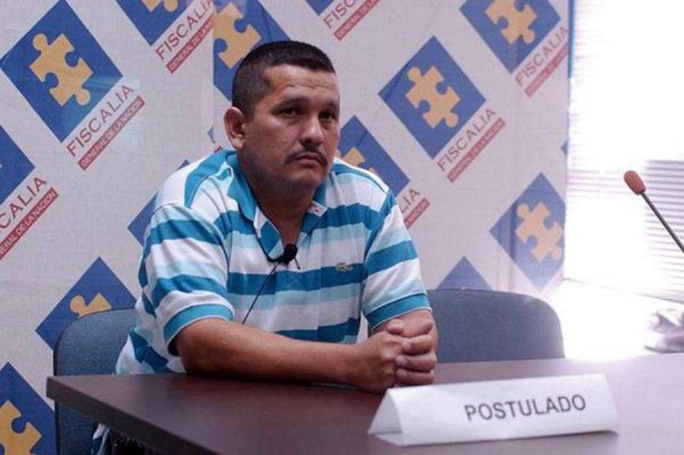 Mario Jaimes Mejía, alias El Panadero, sentenciado por el secuestro de la periodista Jineth Bedoya. / Archivo El Espectador