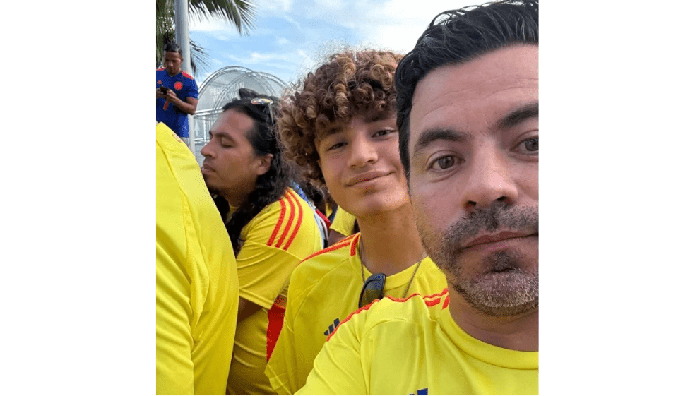 Piter Albeiro y su hijo vivieron momentos de pánico en la final de Colombia y Argentina