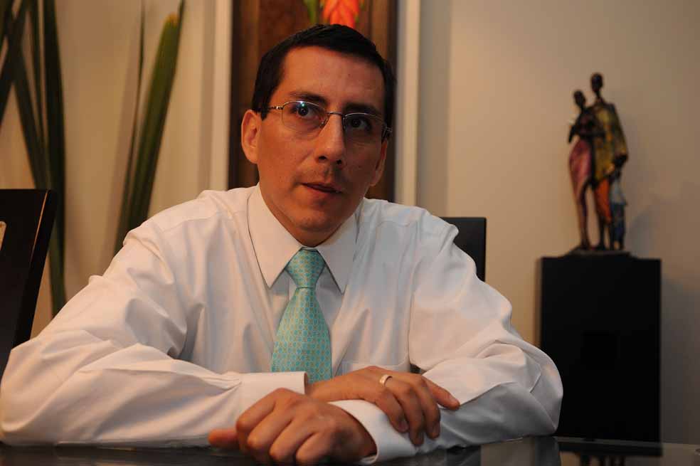 Jimmy Chamorro lideró el movimiento político C-4, por el que llegó al Congreso. Ahora quiere repetir por la U. / Óscar Pérez