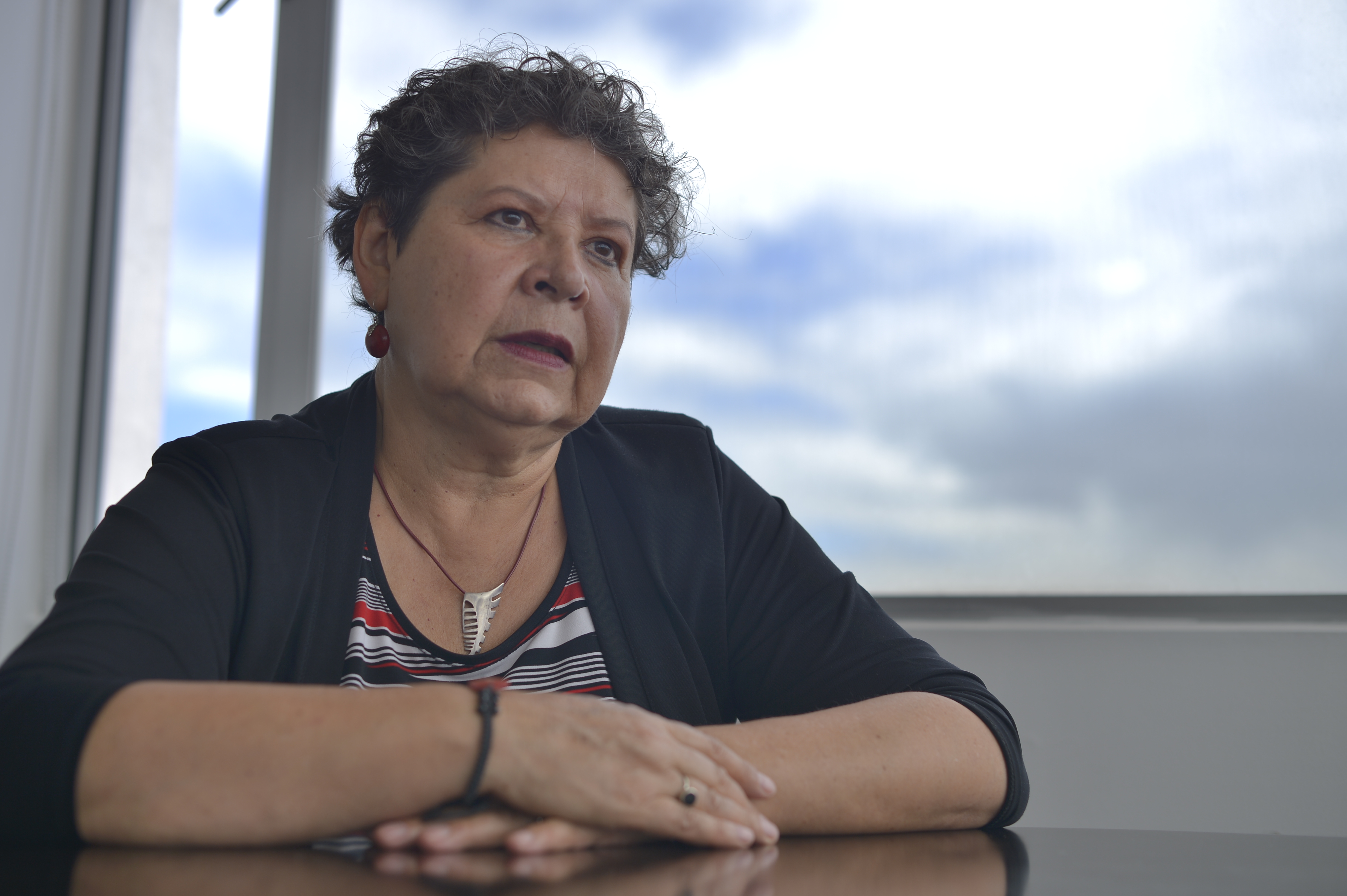 Consuelo Corredor, vocera por el Cinep de la secretaría técnica que analiza el acuerdo de paz para la Comisión de Notables. / Daniel Álvarez - El Espectador