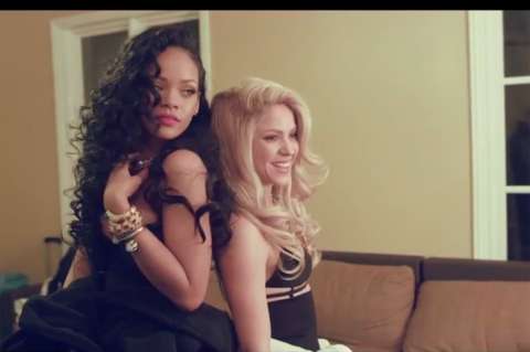 Shakira y Rihanna ‘calientan’ el estreno de "Can’t Remember To Forget You"