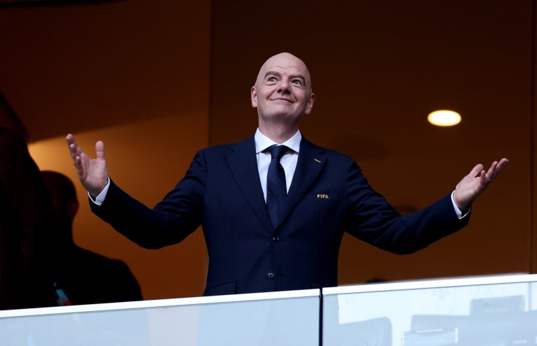 Infantino, presidente de la FIFA, sale aún más enriquecido de un Mundial lleno de polémicas