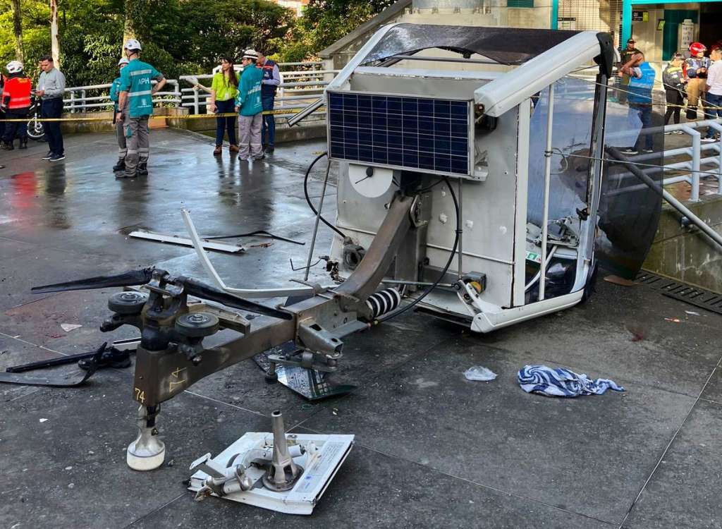 accidente metrocable Medellín