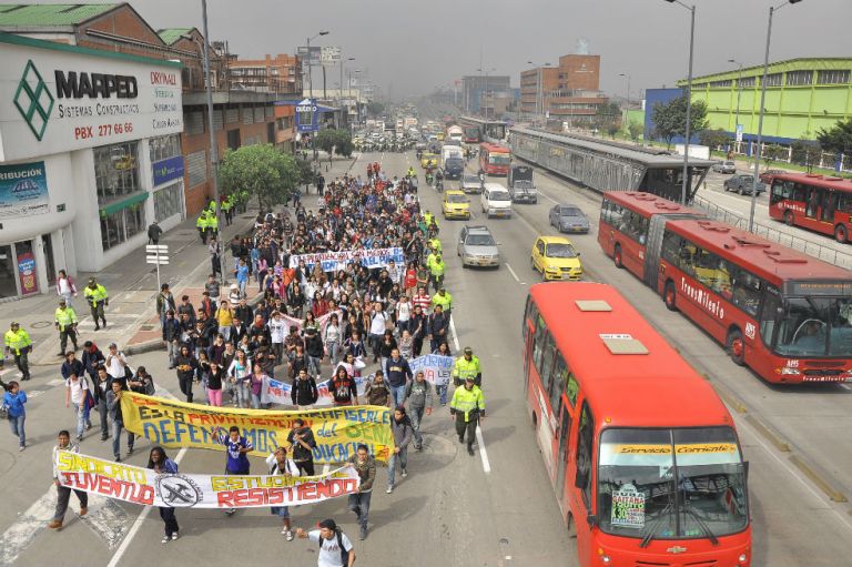 Las 10 exigencias de los estudiantes de educación superior radicadas ante el gobierno