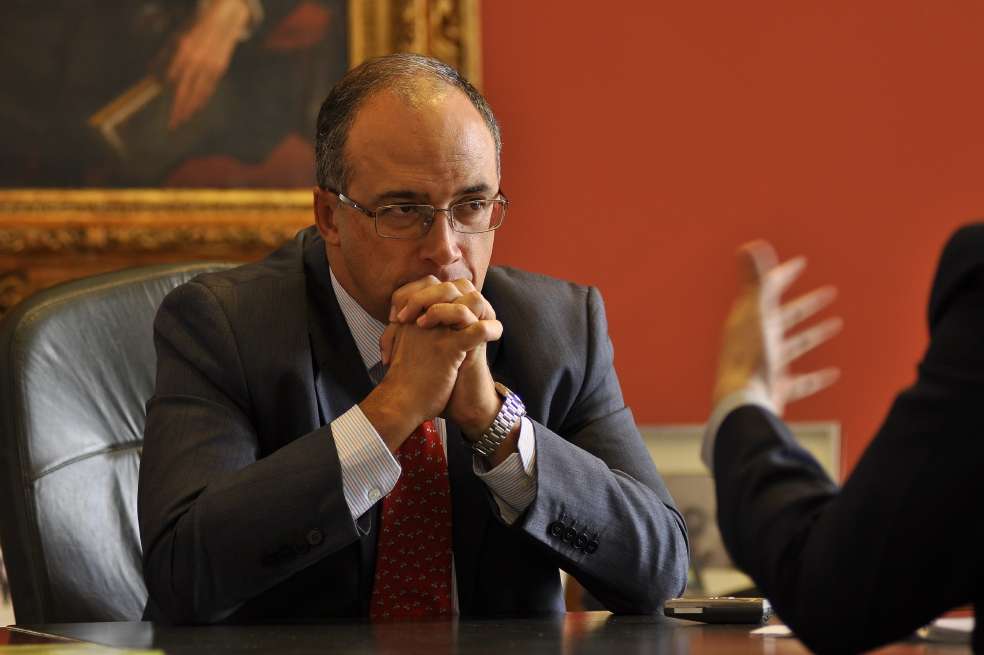 “Podemos esperar dar utilidad este año. Eso no se sabe sino al 31 de diciembre”: Echeverry. / Daniel Iannini
