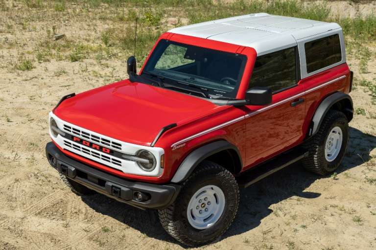 Ford venderá 1.966 de cada versión de Bronco de dos y cuatro puertas. También estará disponible en el modelo Sport.