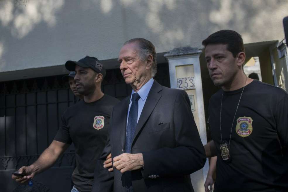 Carlos Arthur Nuzman fue capturado el jueves por un caso de fraude en la elección de la sede olímpica de los Juegos de 2016. / AFP