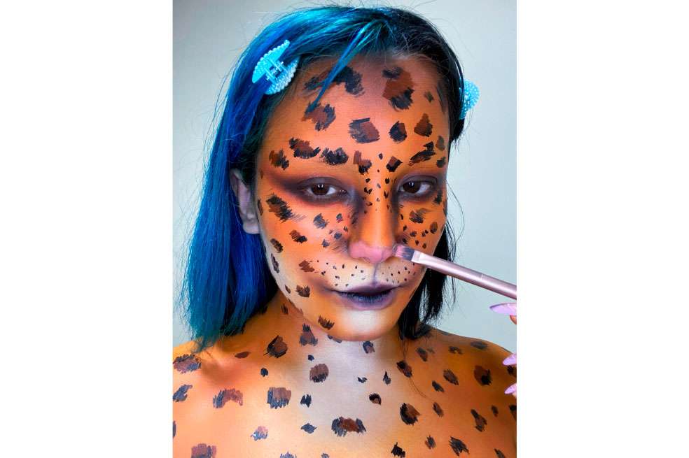 Maquillaje de Leopardo para Halloween