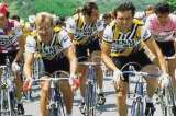 Entre equipos de ciclismo y los grandes campeones