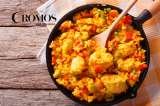 Receta de arroz con pollo colombiano en pocos pasos