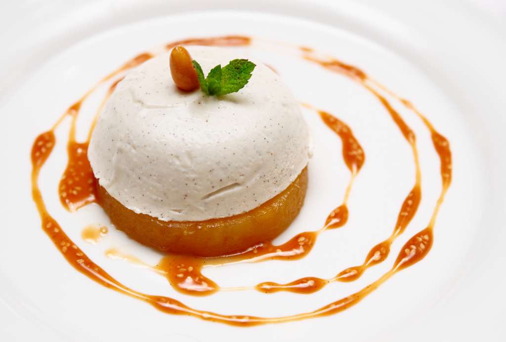 Piña caramelizada