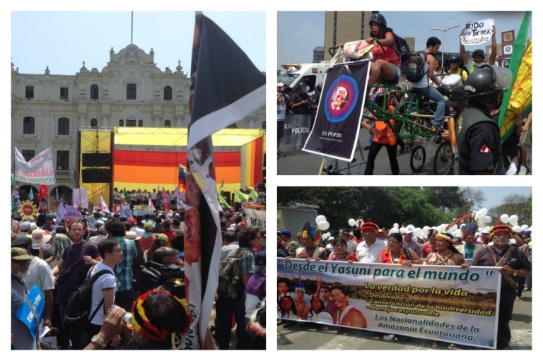 Así fue la marcha mundial en defensa de la Tierra