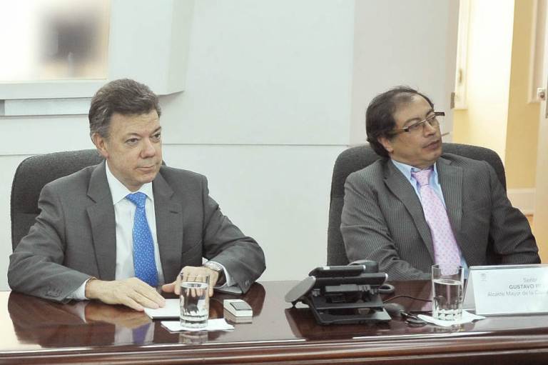 Petro, a convencer al presidente Santos