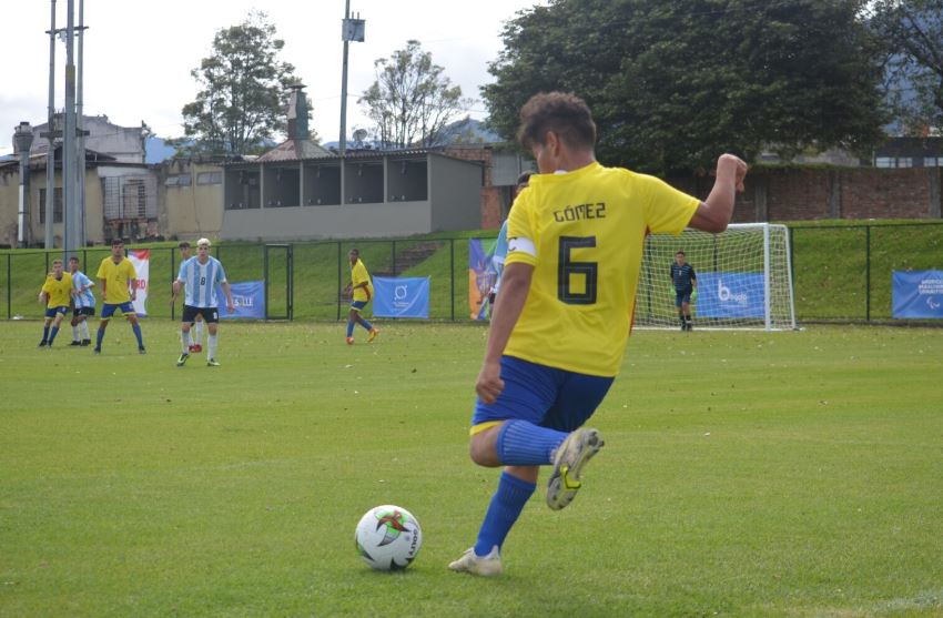 Selección de Colombia de Fútbol PC en los Juegos Paranamericanos Juveniles Bogotá 2023.