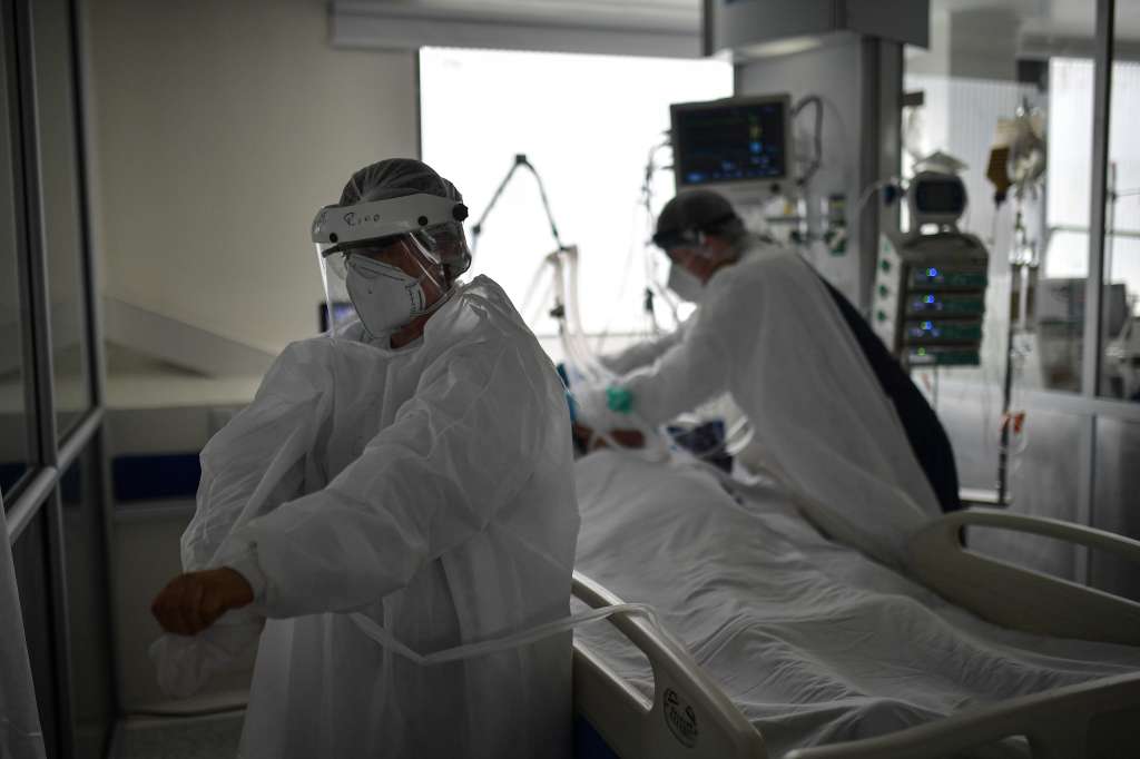 Unidad de cuidados intensivos UCI de este hospital ubicado al sur de Bogotá