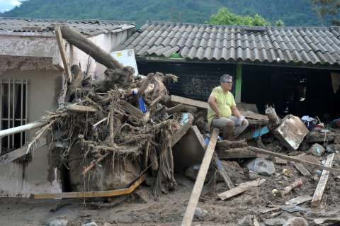 Lamentos de los afectados en Mocoa