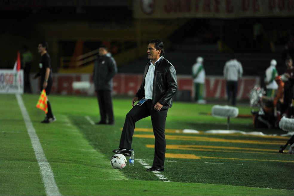 Flavio Torres, técnico del Deportivo Pasto. / Luis Ángel