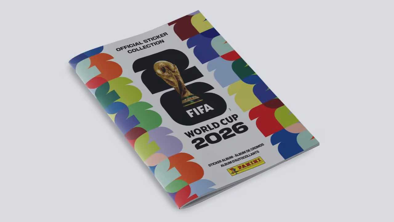 Esta es la portada del nuevo álbum Panini de la Copa Mundial de la FIFA Estados Unidos, México y Canadá 2026.