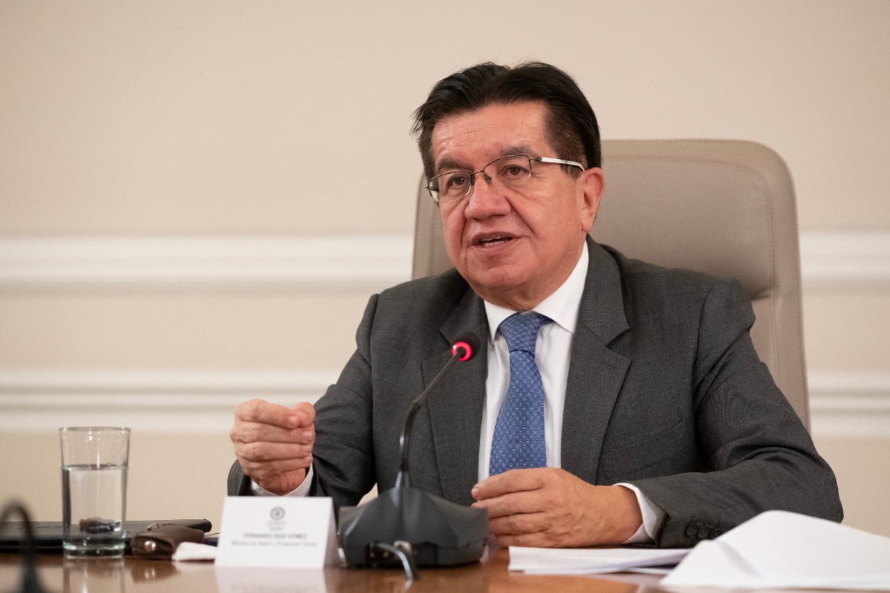 Fernando Ruiz, Ministro de Salud