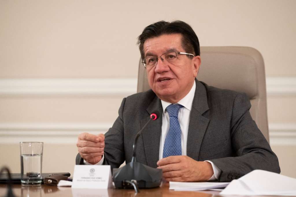 Fernando Ruiz, Ministro de Salud