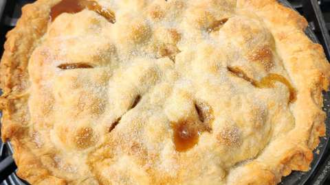 Receta para preparar el pie de manzana de Hannah