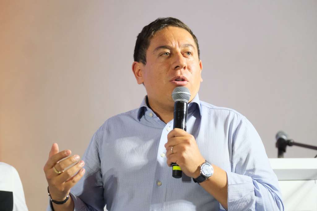 El gobernador de Cundinamarca, Carlos Amaya, fungió como presidente de la Federación Nacional de Departamentos hasta este miércoles.