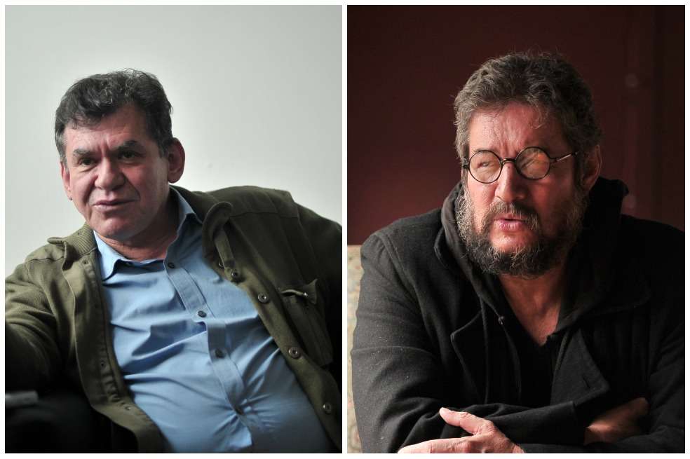 León Valencia y Carlos Medina Gallego. /Andrés Torres