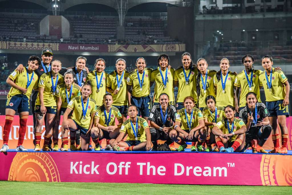 La selección Colombia cayó 1-0 ante España en el final del Mundial sub 17.
