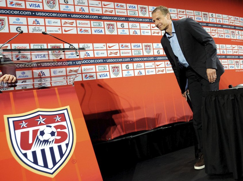 Klinsmann, jugador histórico de Alemania y DT actual de USA. / EFE