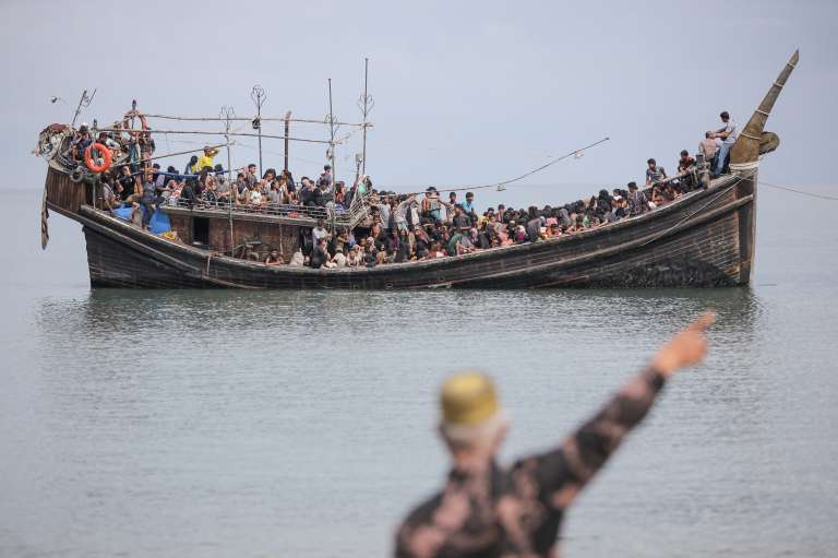 Migrantes rohinyás