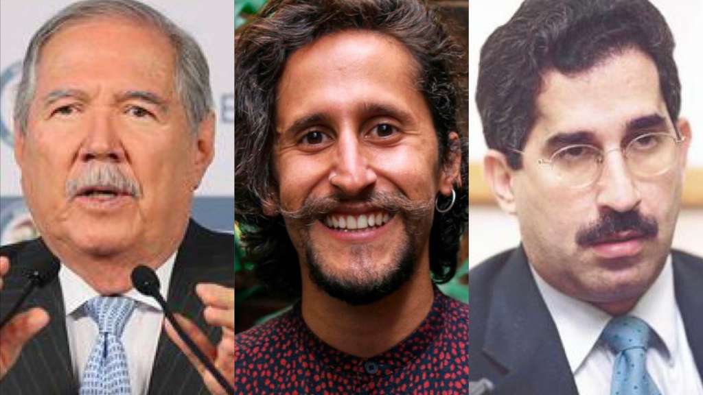 Guillermo Botero, actual embajador de Colombia en Chile; Sebastián Guanumen, posible cónsul y Salvador Arana, embajador de 2003 a 2005.